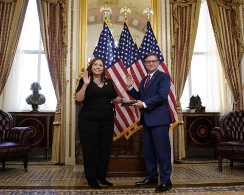 Arizona’s Adelita Grijalva sworn in after seven weeks in move that triggers Epstein vote