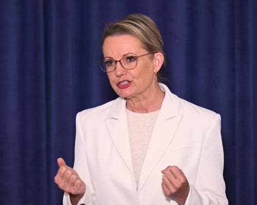 Australia news live: Sussan Ley hits back at ‘assertive women’ comment; Rockliff to call election if no-confidence motion succeeds
